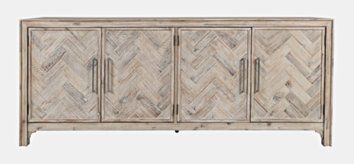 Gramercy Contemporary 4-Door Accent Cabinet