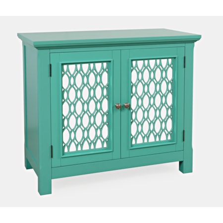 38" Mirrored Accent Cabinet