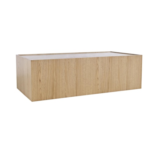 Contemporary Coffee Table with Casters