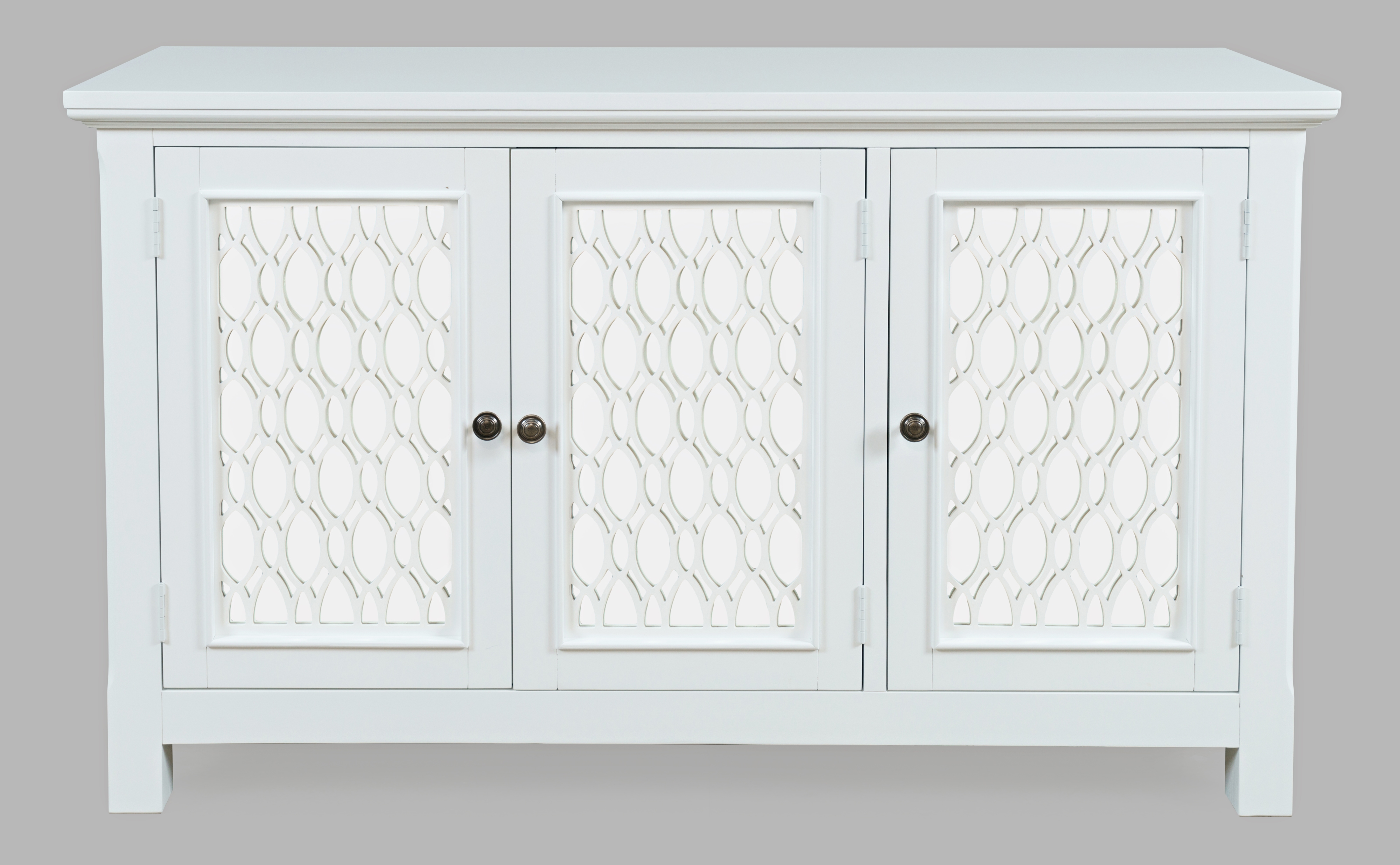 Jofran Isabella 54" Mirrored Accent Cabinet