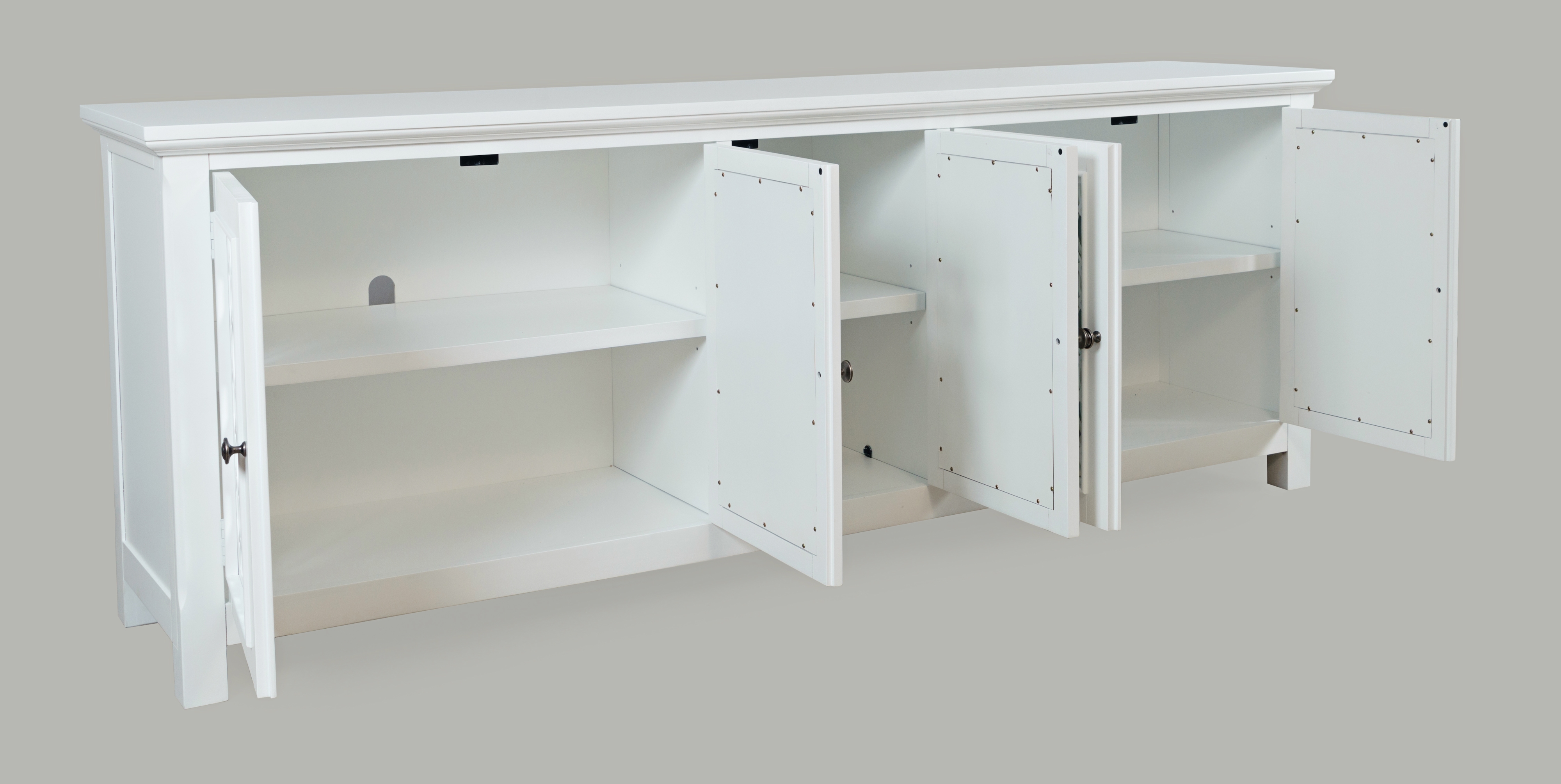 Jofran Isabella 86" Mirrored Accent Cabinet