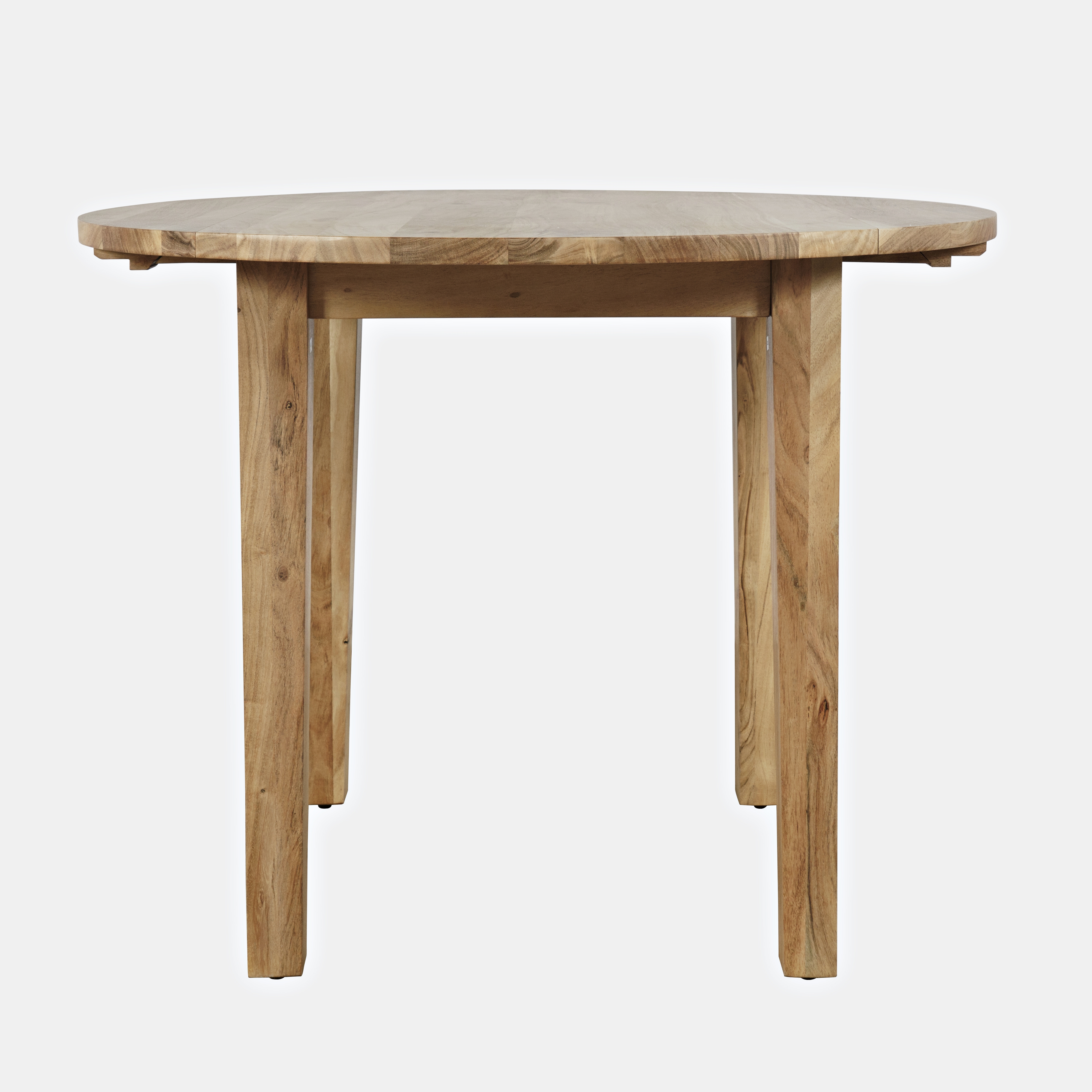 Drop Leaf Round Dining Table