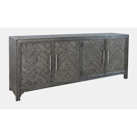 4 Door Accent Cabinet