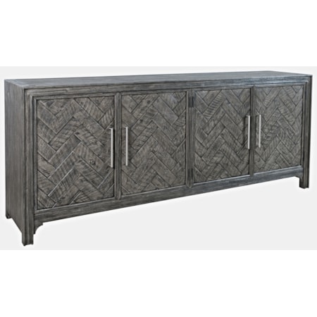 4 Door Accent Cabinet