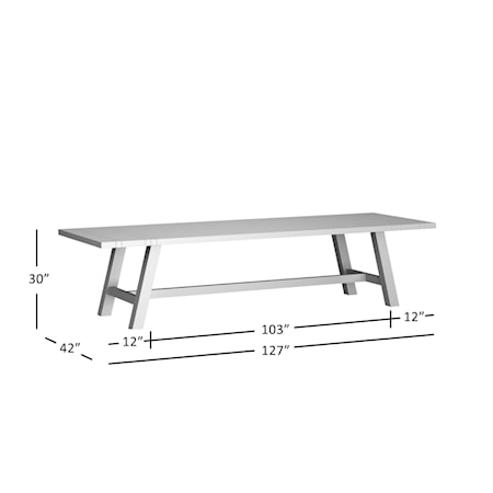 Trestle Ext. Dining Table