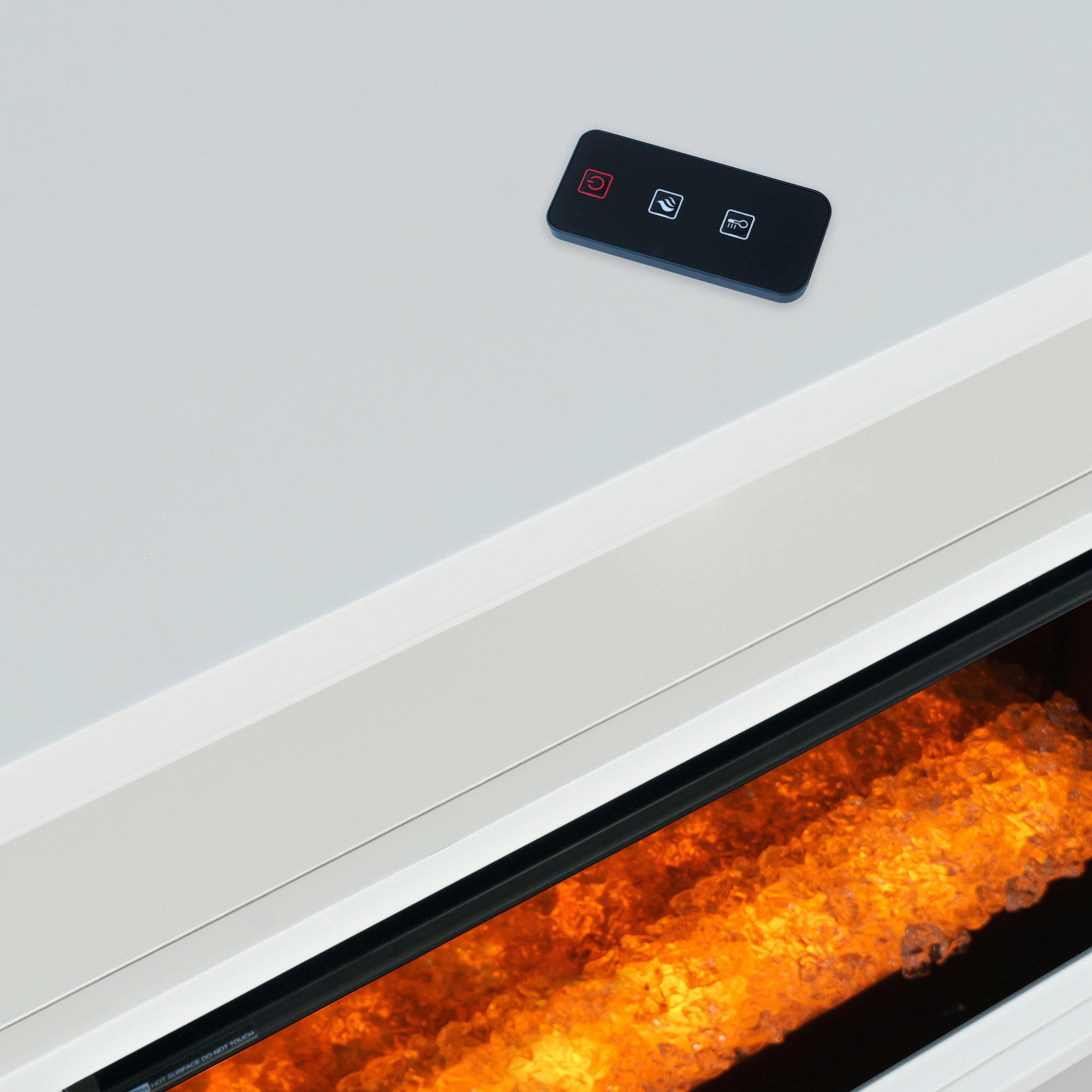 Jofran Urban Icon Fireplace with Crystal Display