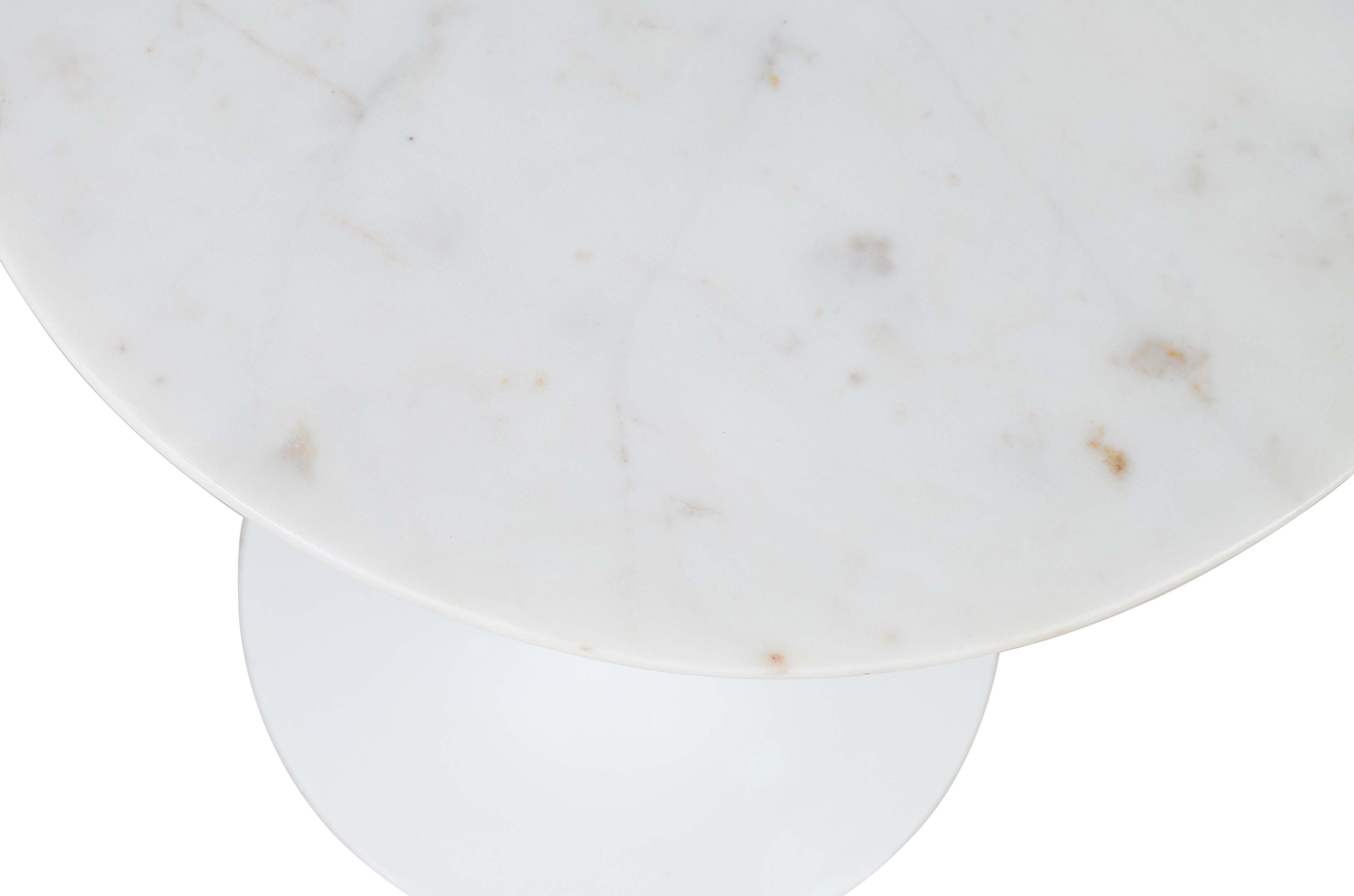 Jofran Camille Nesting Table - Set of 2 - White on White