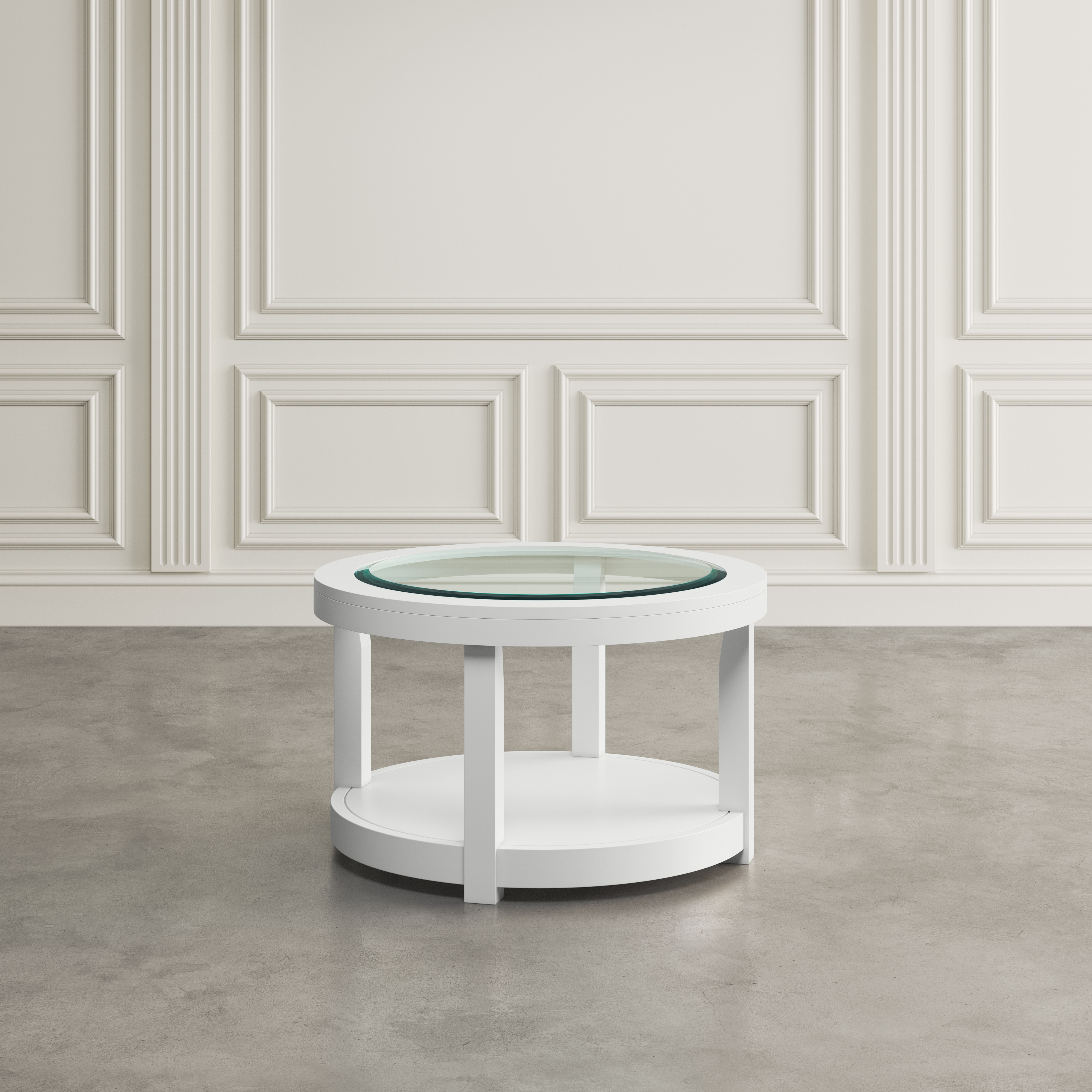 Jofran Urban Icon Round Castered Cocktail Table