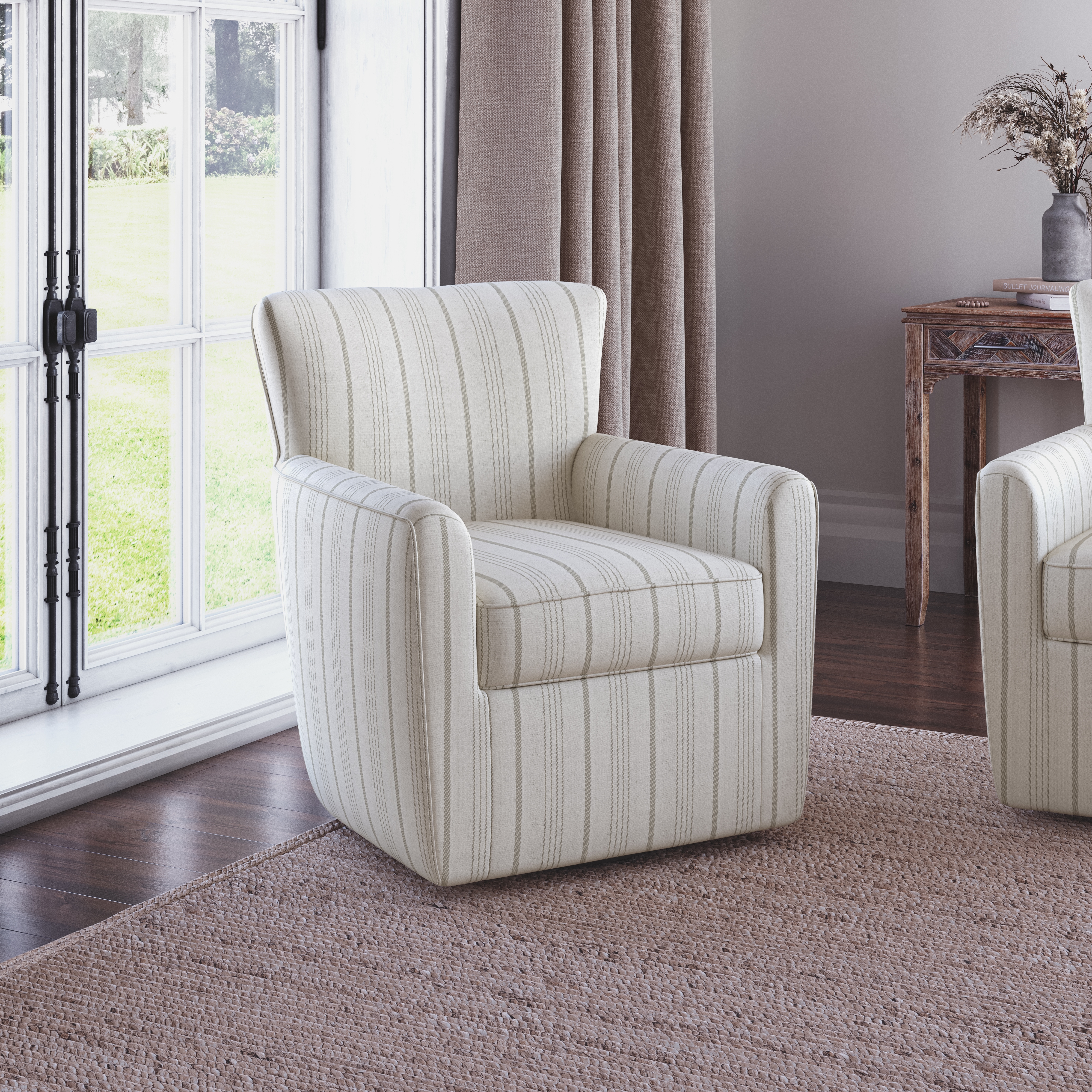 Jofran Blakely Swivel Accent Chair