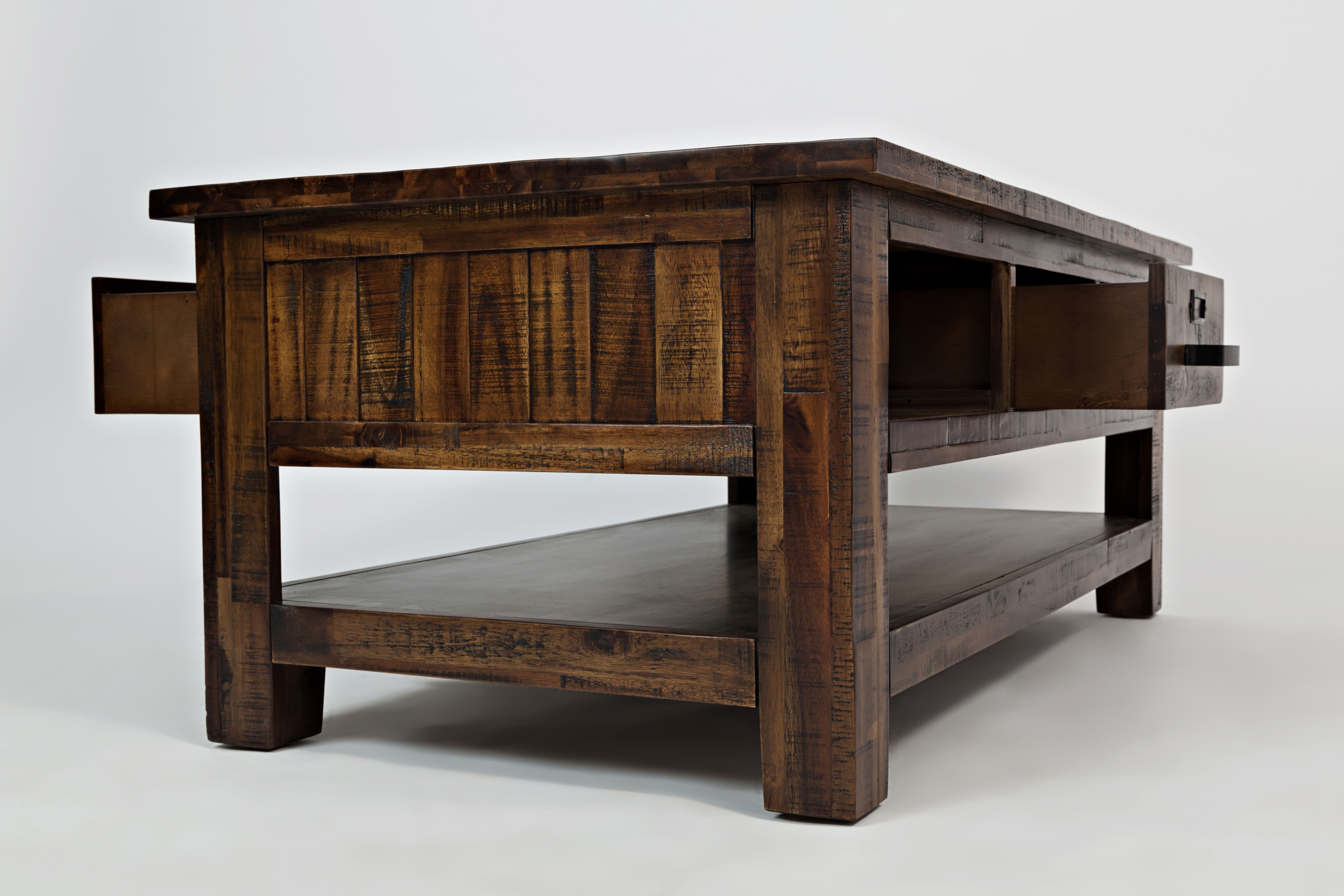 Three Drawer Cocktail Table