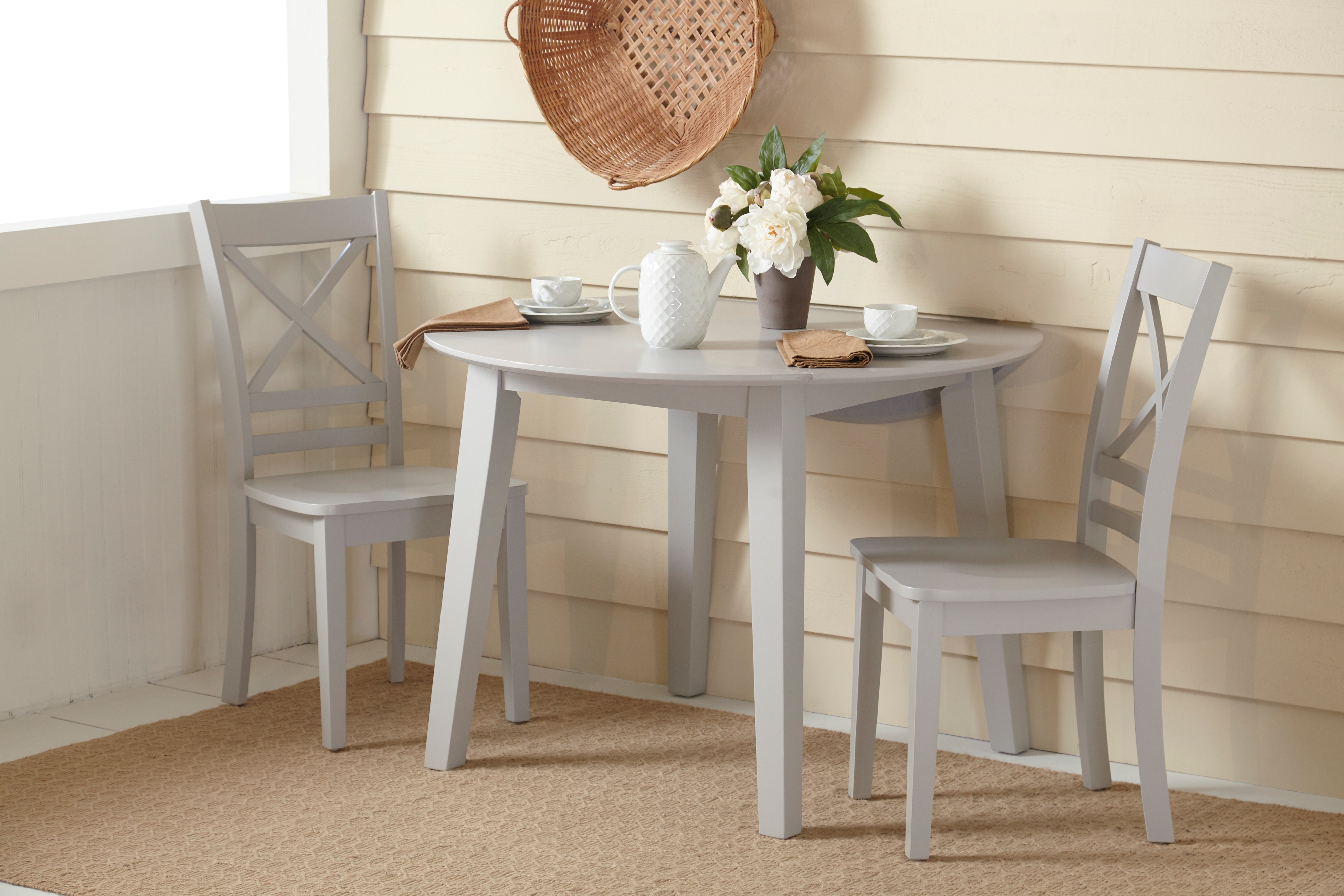 Jofran Simplicity Round Drop Leaf Table