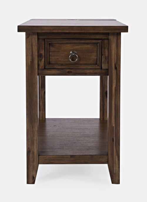 Bakersfield Power Chairside Table w/ Drawer