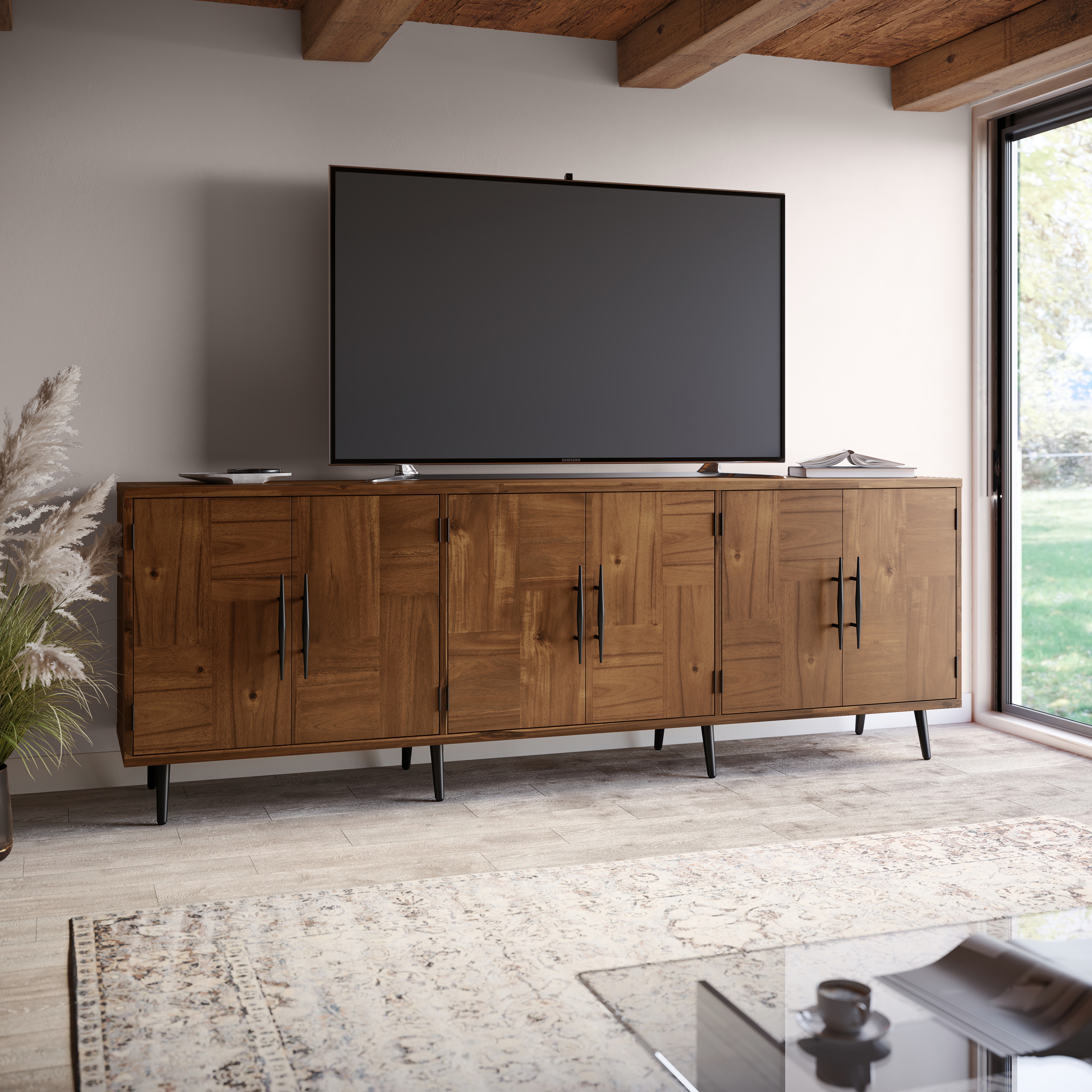 Jofran Colhane 6-Door Accent Cabinet