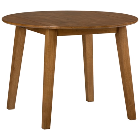 Round Drop Leaf Table