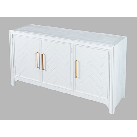 3 Door Accent Cabinet