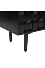 Jofran 2487 Transitional 2-Door Accent Cabinet with 2-Shelves