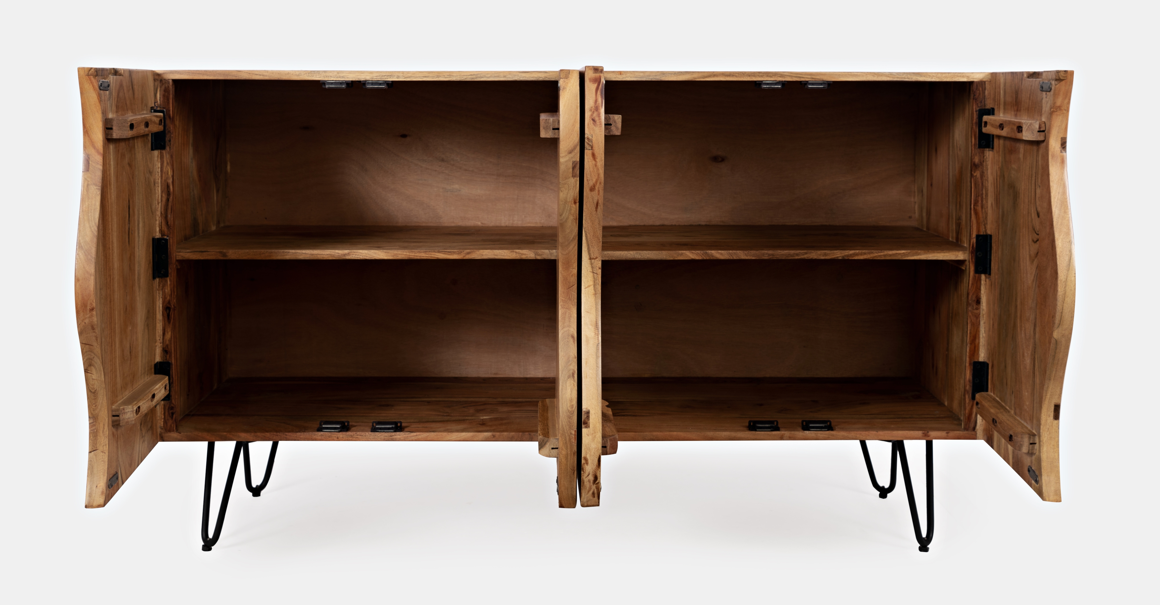 Jofran Nature's Edge Sideboard with 4 Live Edge Doors