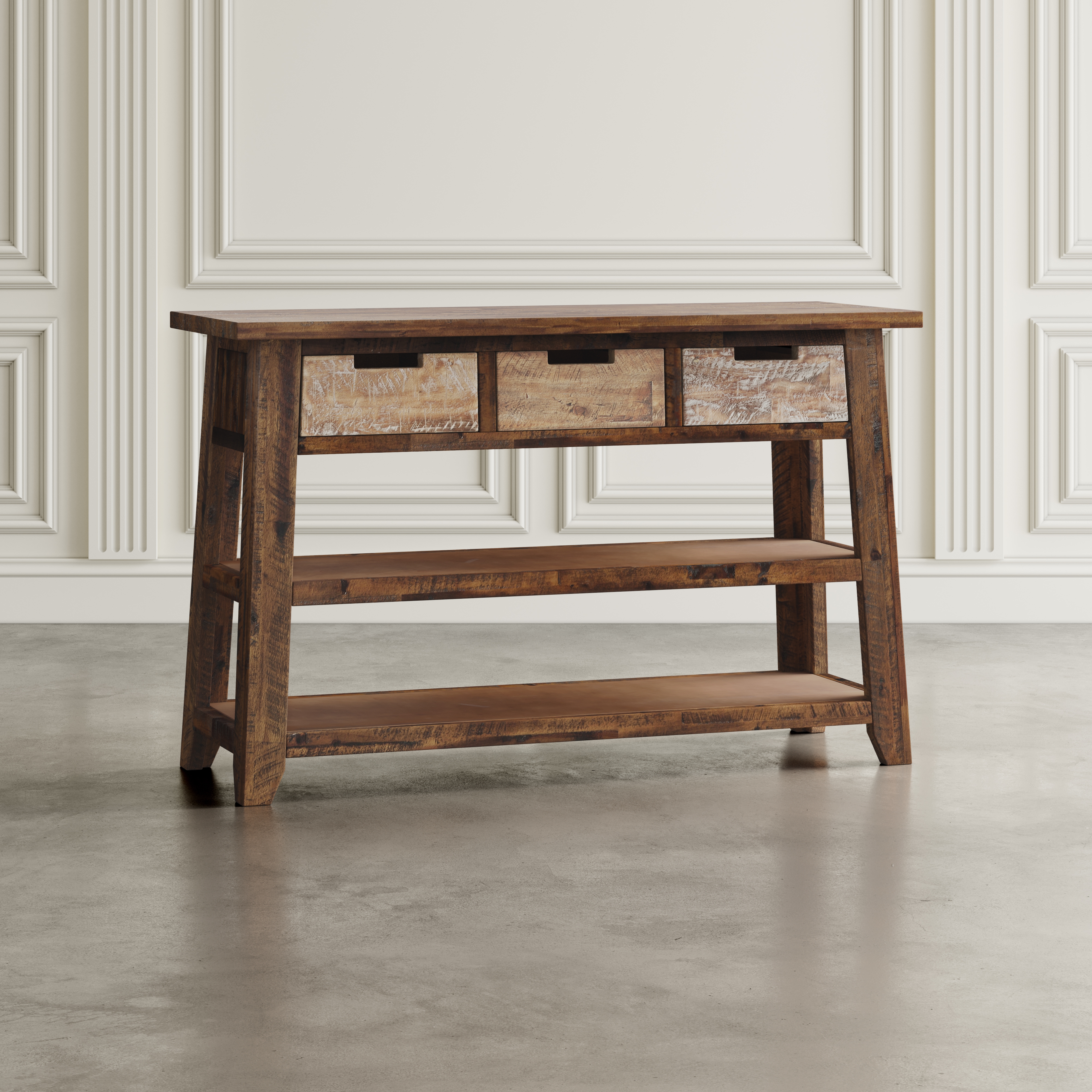 Jofran Painted Canyon Sofa Table