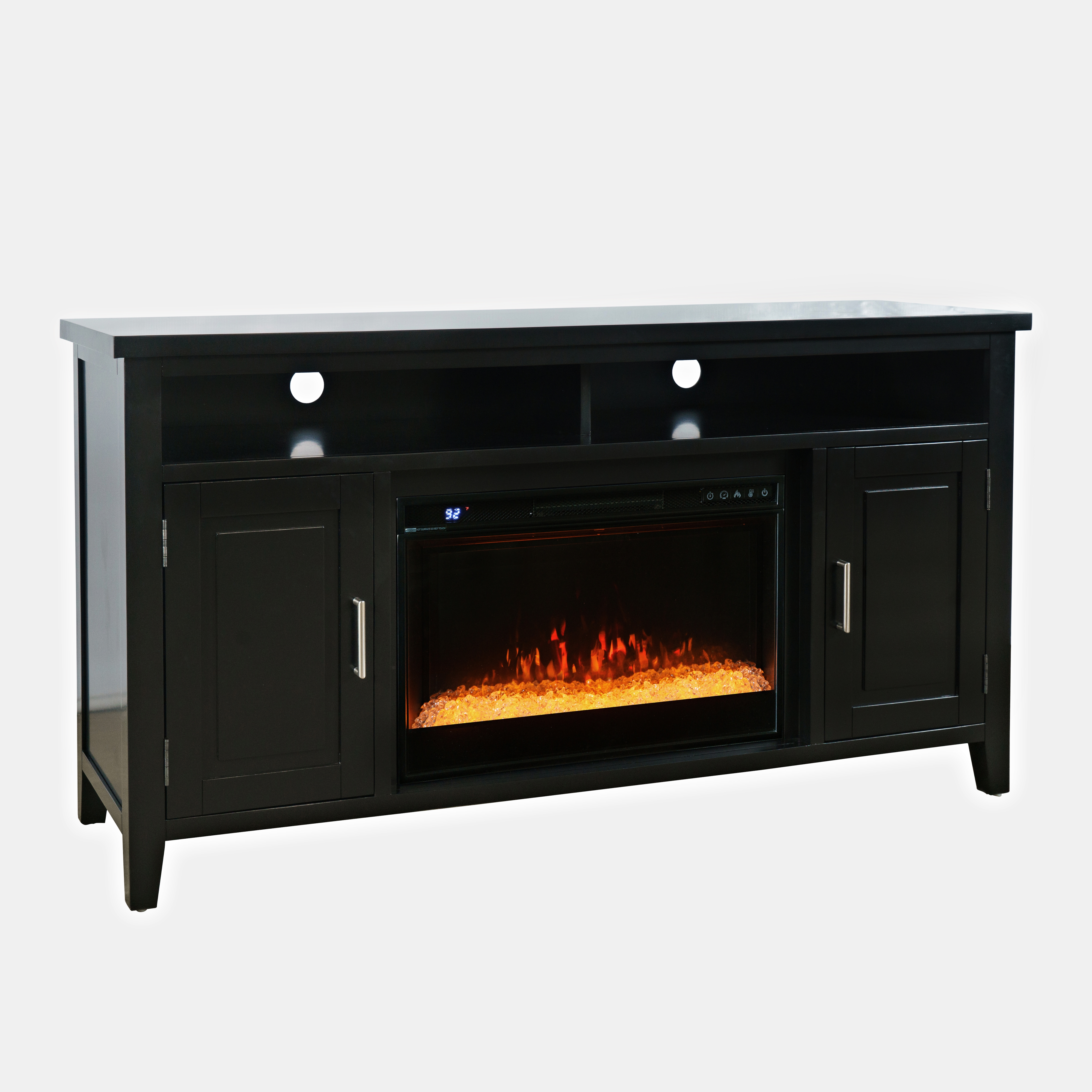 Jofran Urban Icon Fireplace with Crystal Display