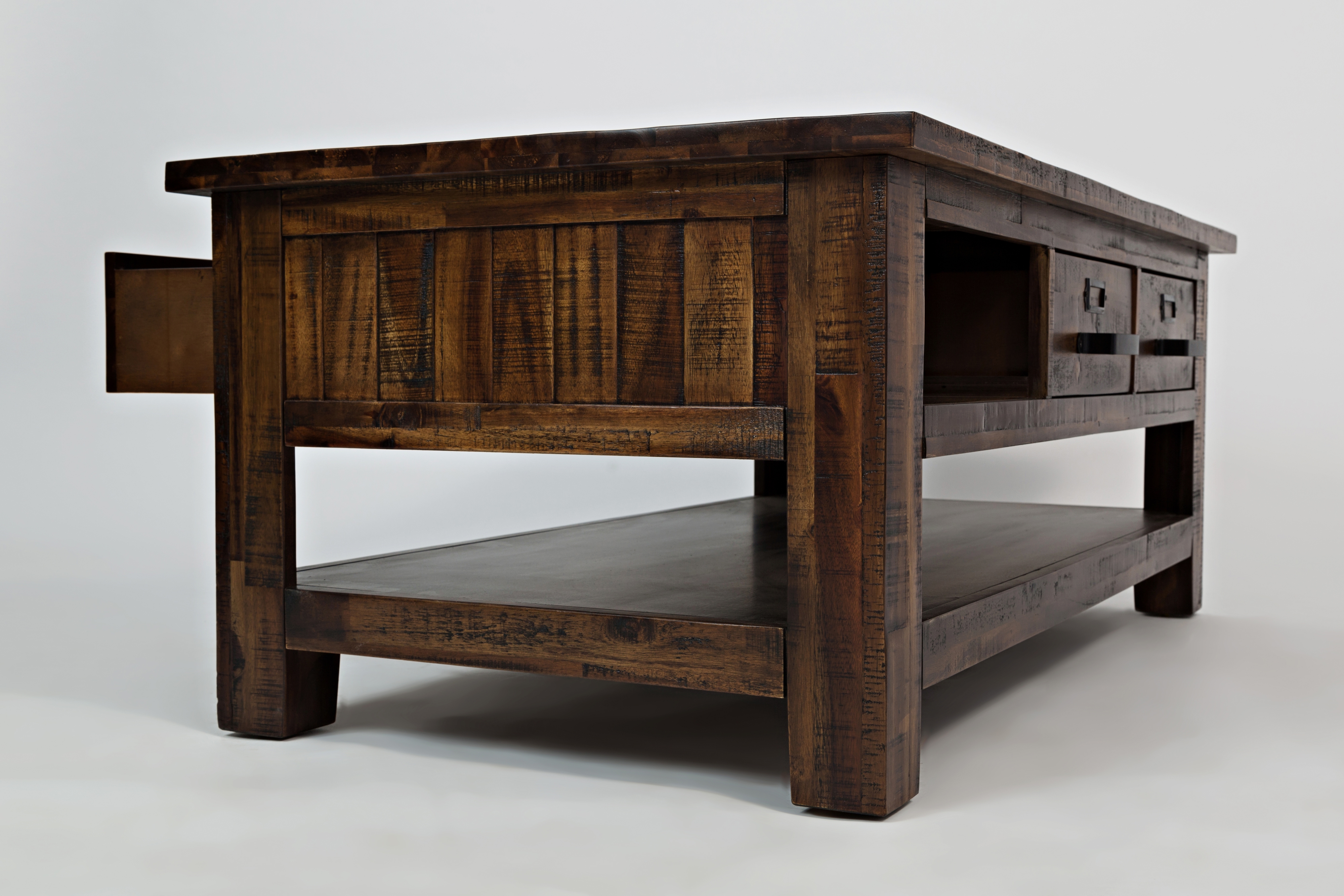 Three Drawer Cocktail Table