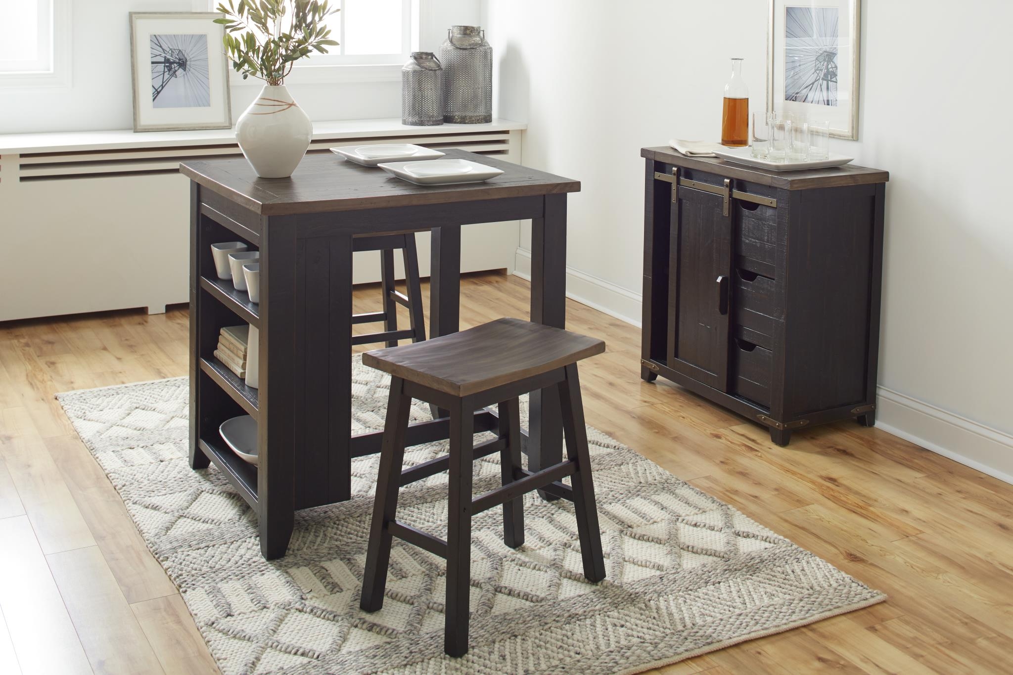 Jofran Madison County Counter Height Table Set