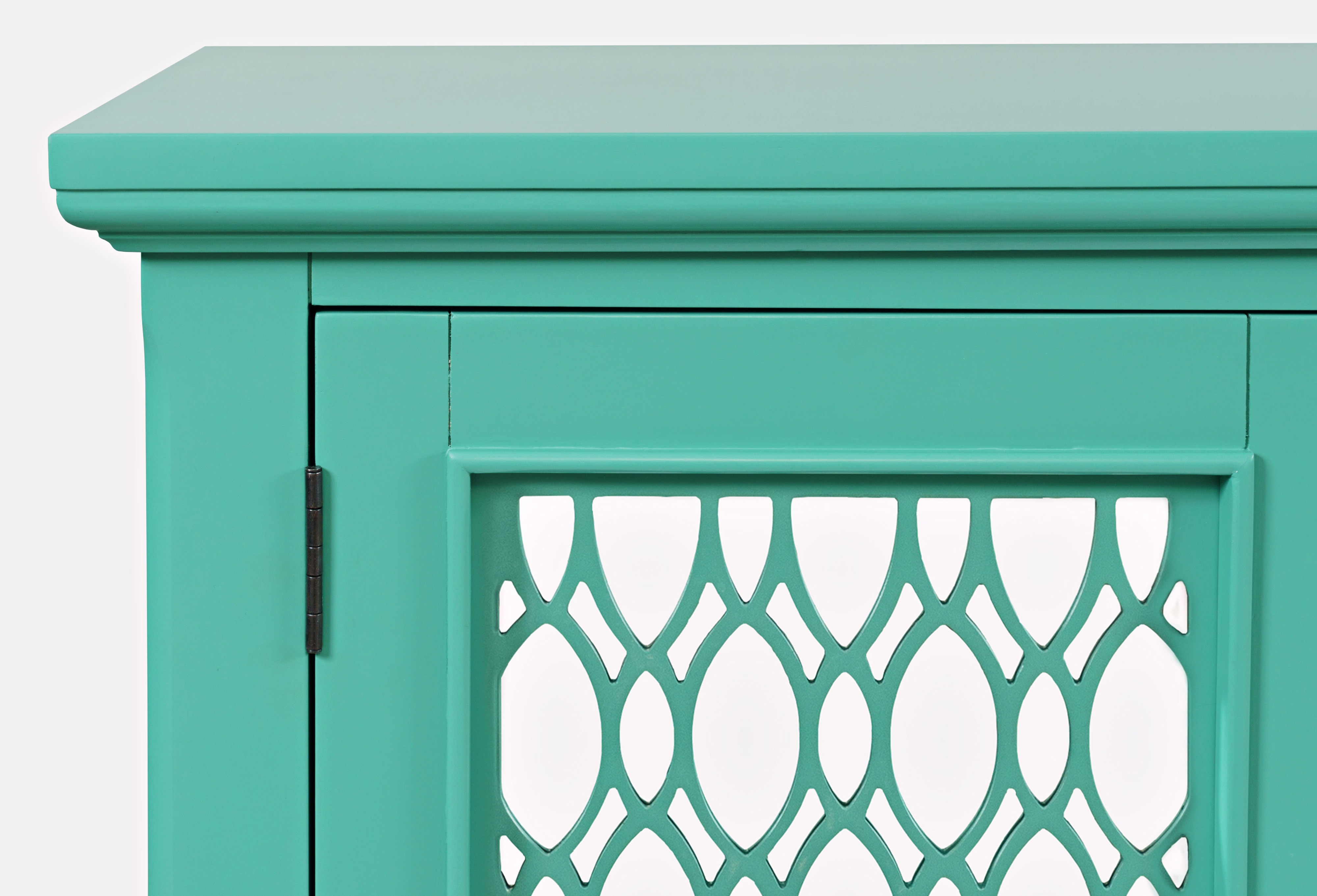 Jofran Isabella 86" Mirrored Accent Cabinet