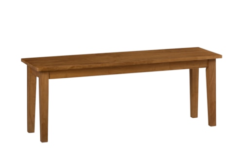 Rustic Wooden Dining Bench