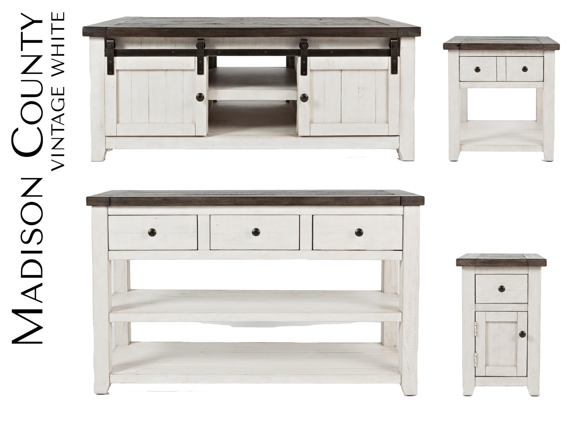 Jofran Madison County Chairside Table