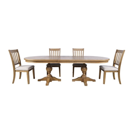 Brentwood 72" Extension Table Cascade Oak