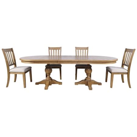 Brentwood 72" Extension Table Cascade Oak