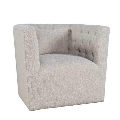Contemporary Swivel Accent Chair