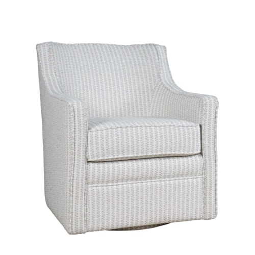 Casual Swivel Accent Chair