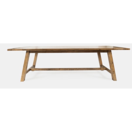 Counter Height Trestle Table