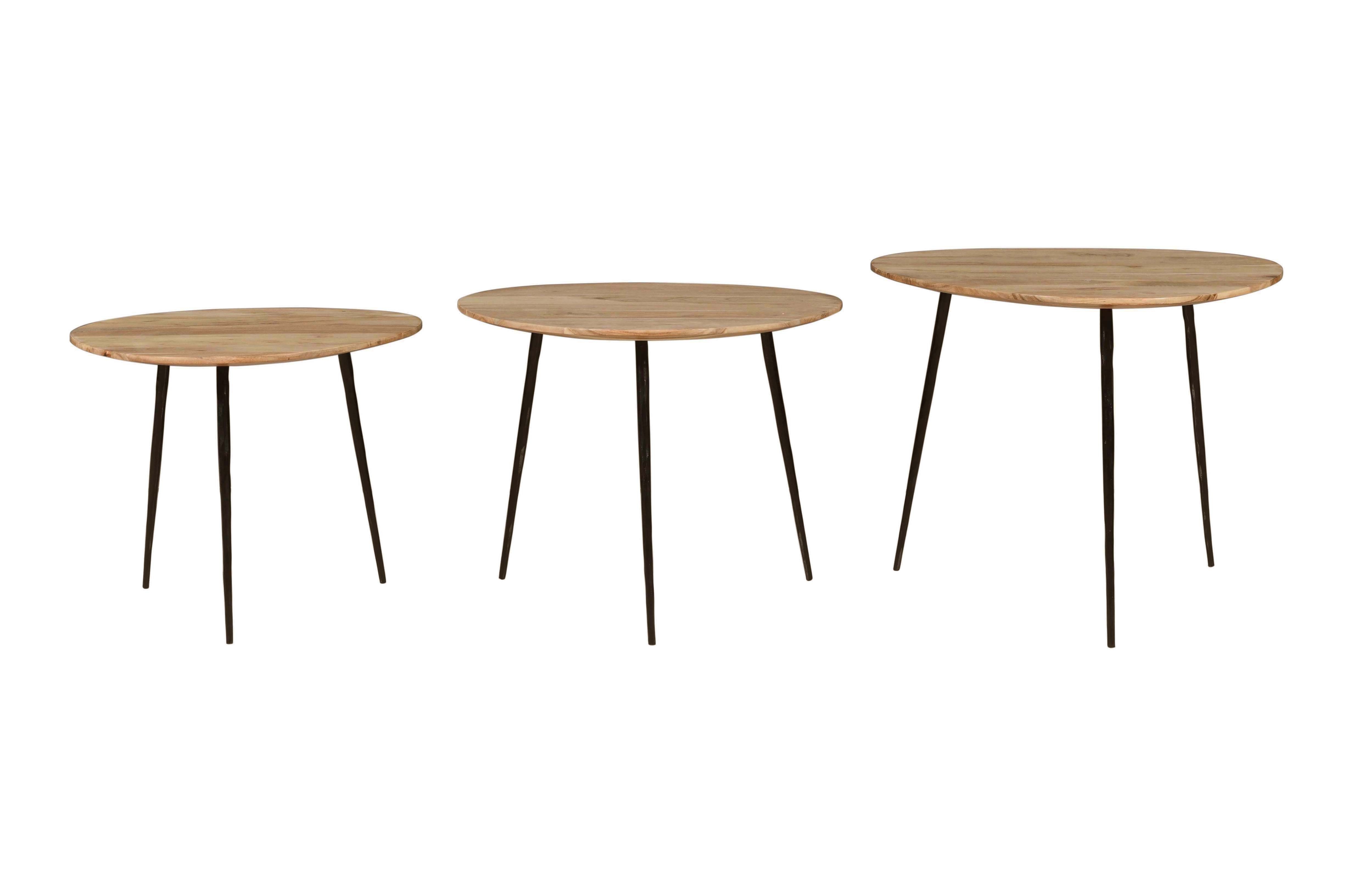 Nesting Table - Set of 3 - Natural