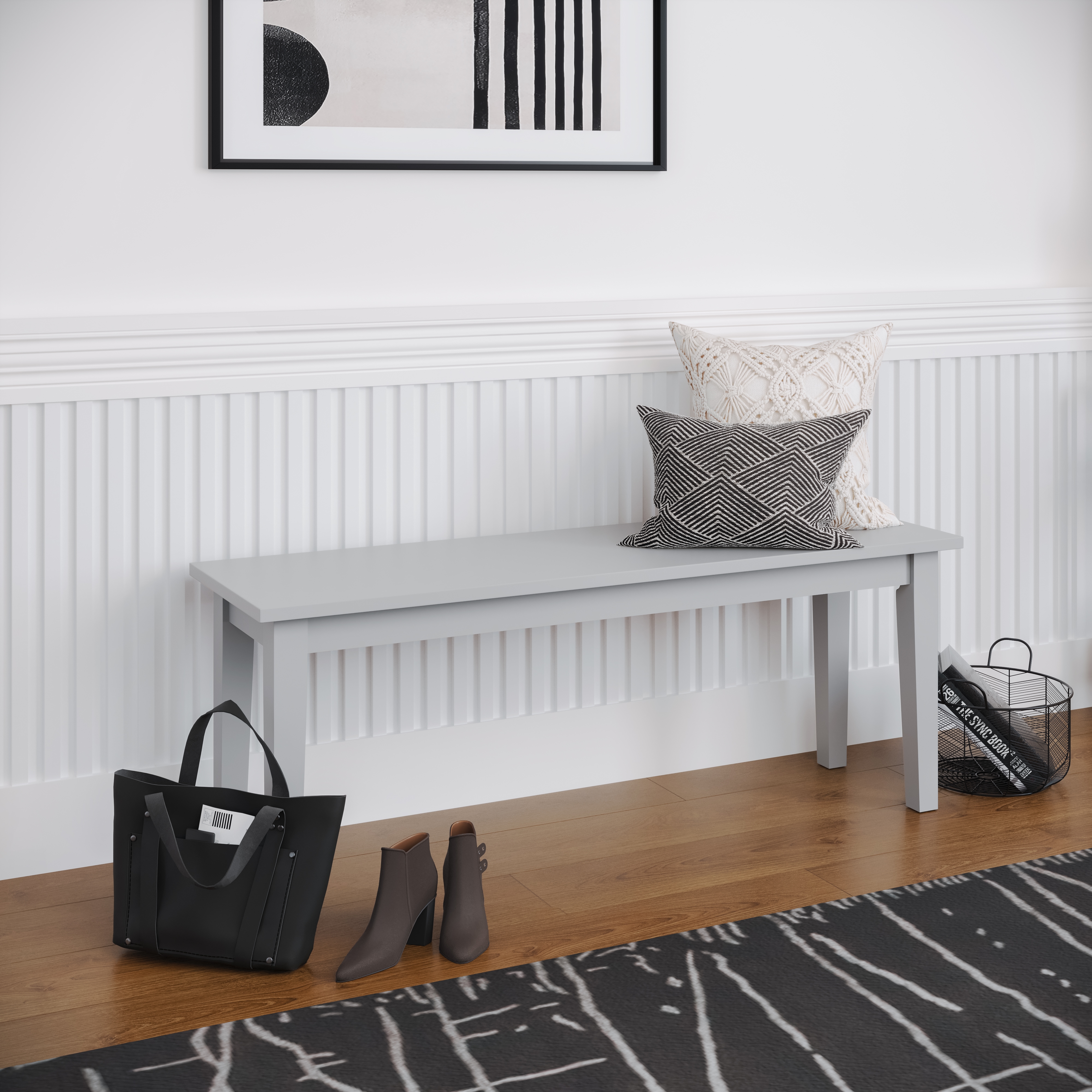 Jofran Simplicity Wooden Dining Bench