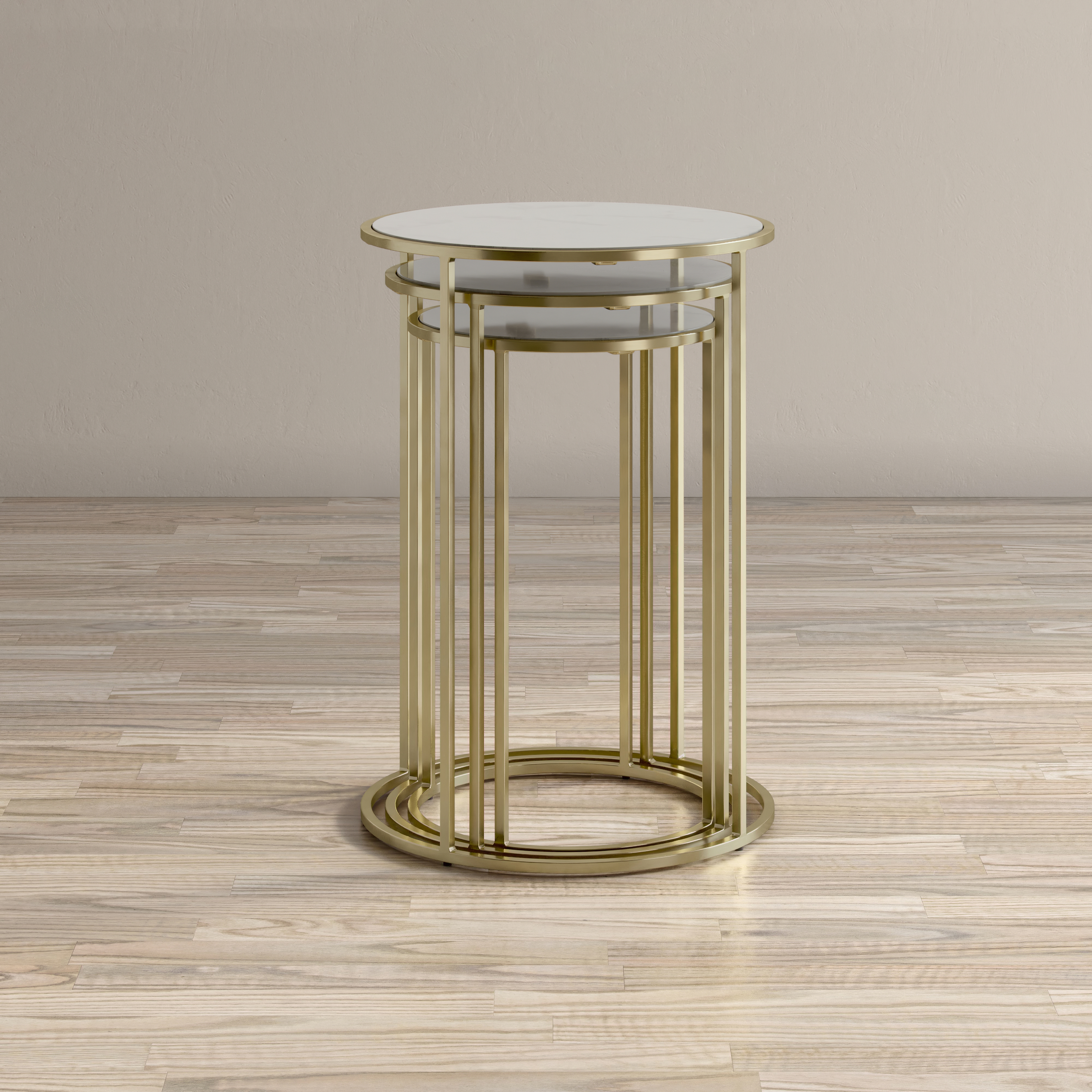 Jofran Global Archive Riviera Nesting Table - Set of 3