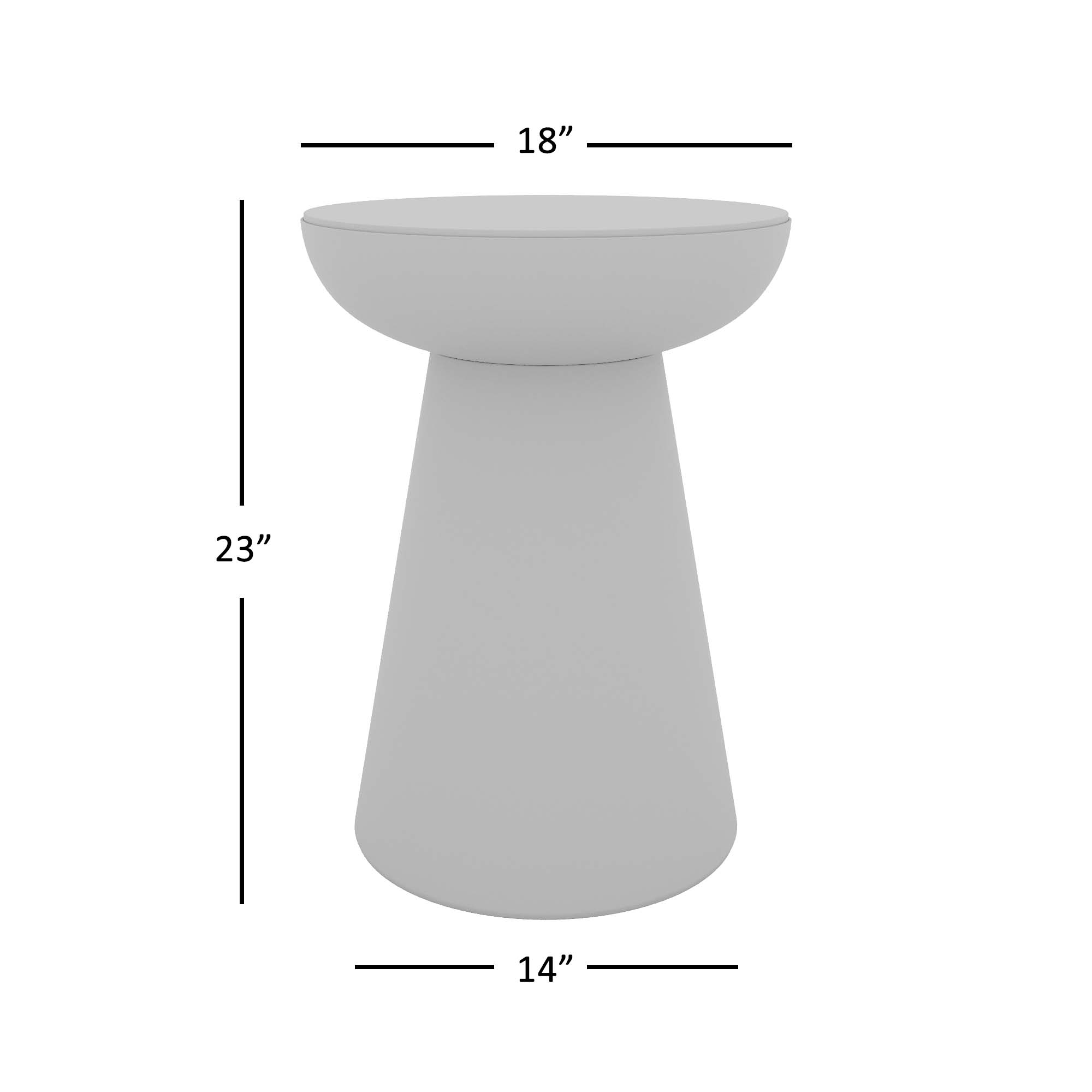 Jofran Circularity Round End Table