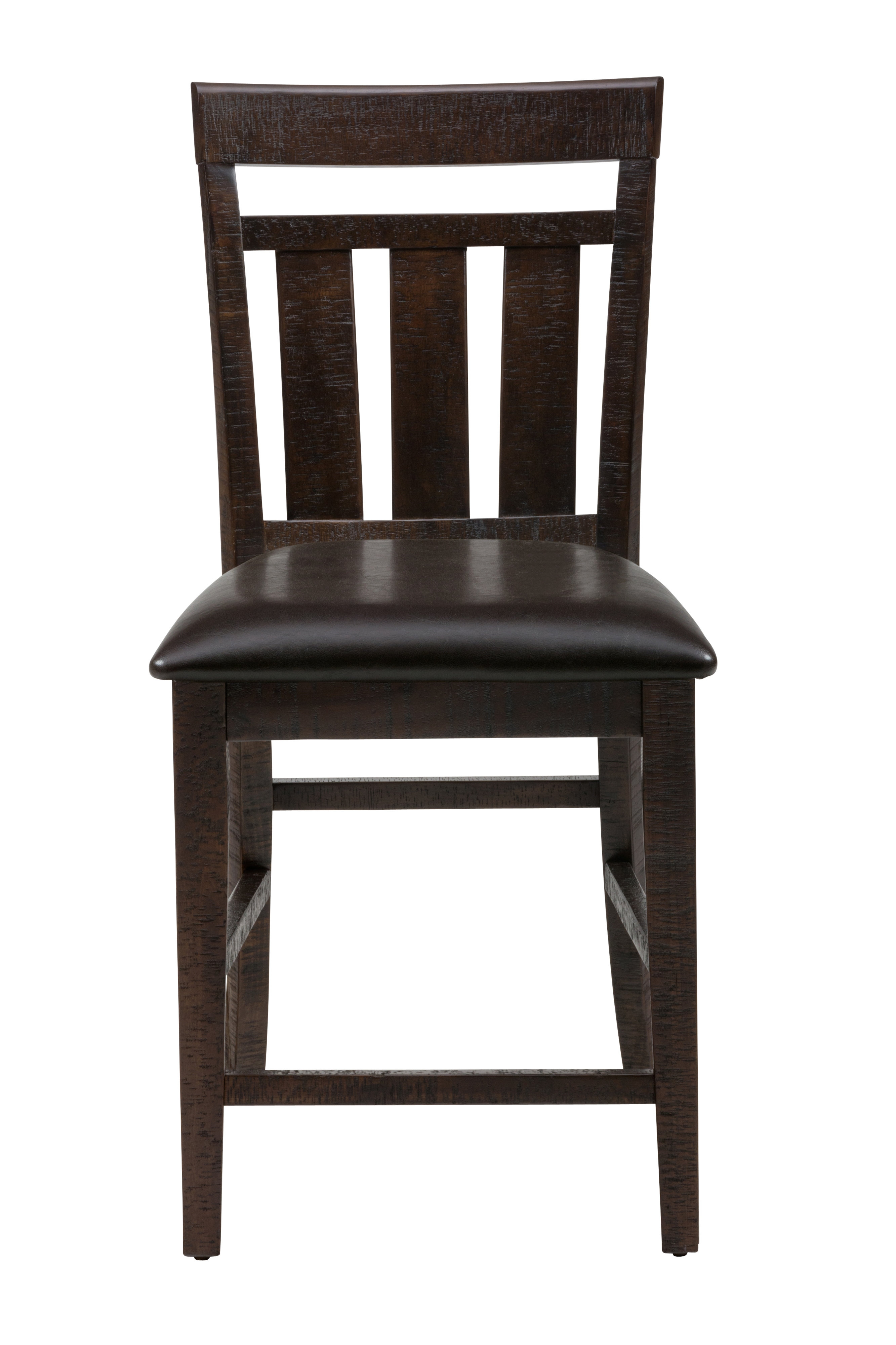 Upholstered Slat back Stool