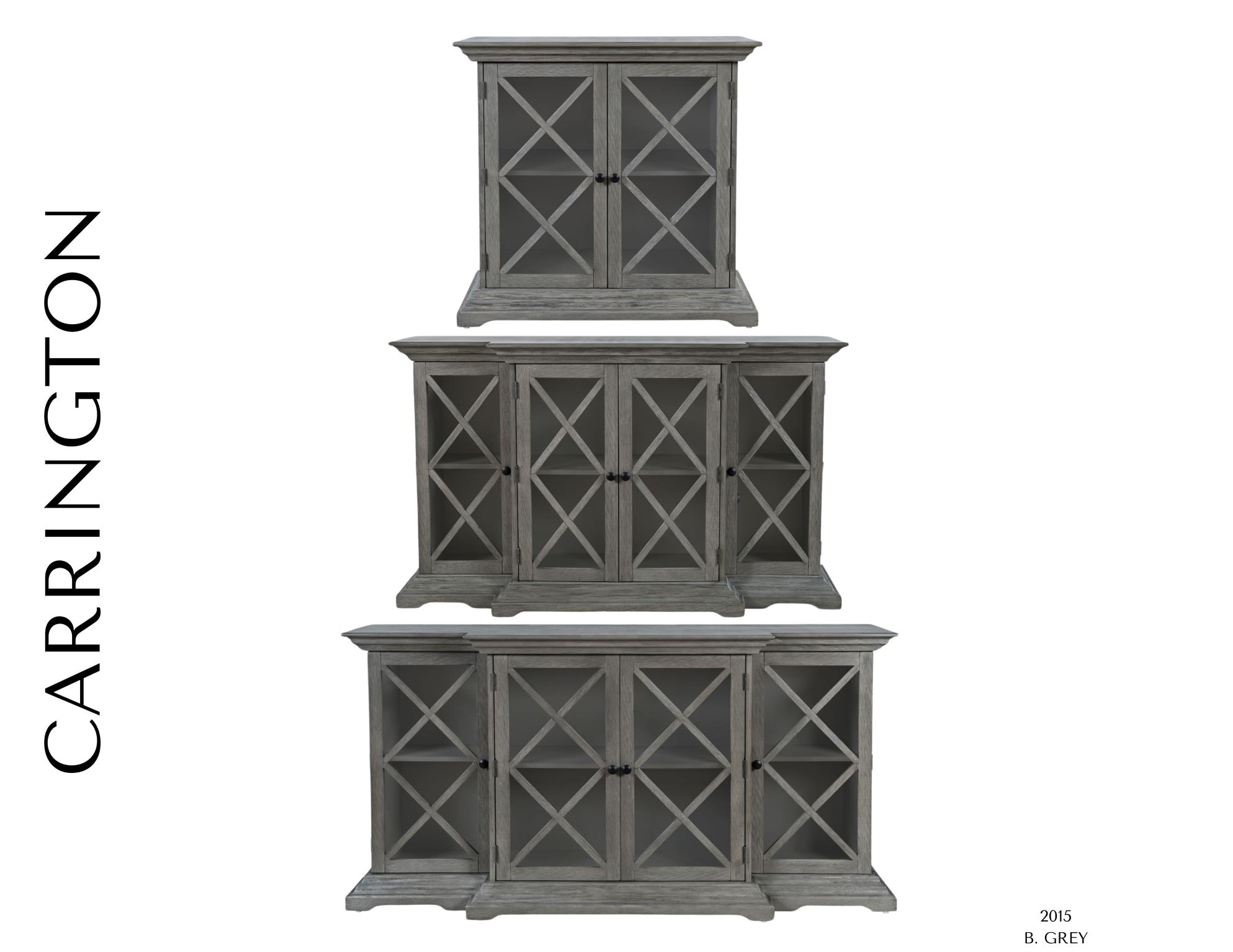 Jofran Carrington Small Breakfront Cabinet