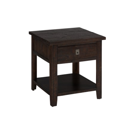Square End Table