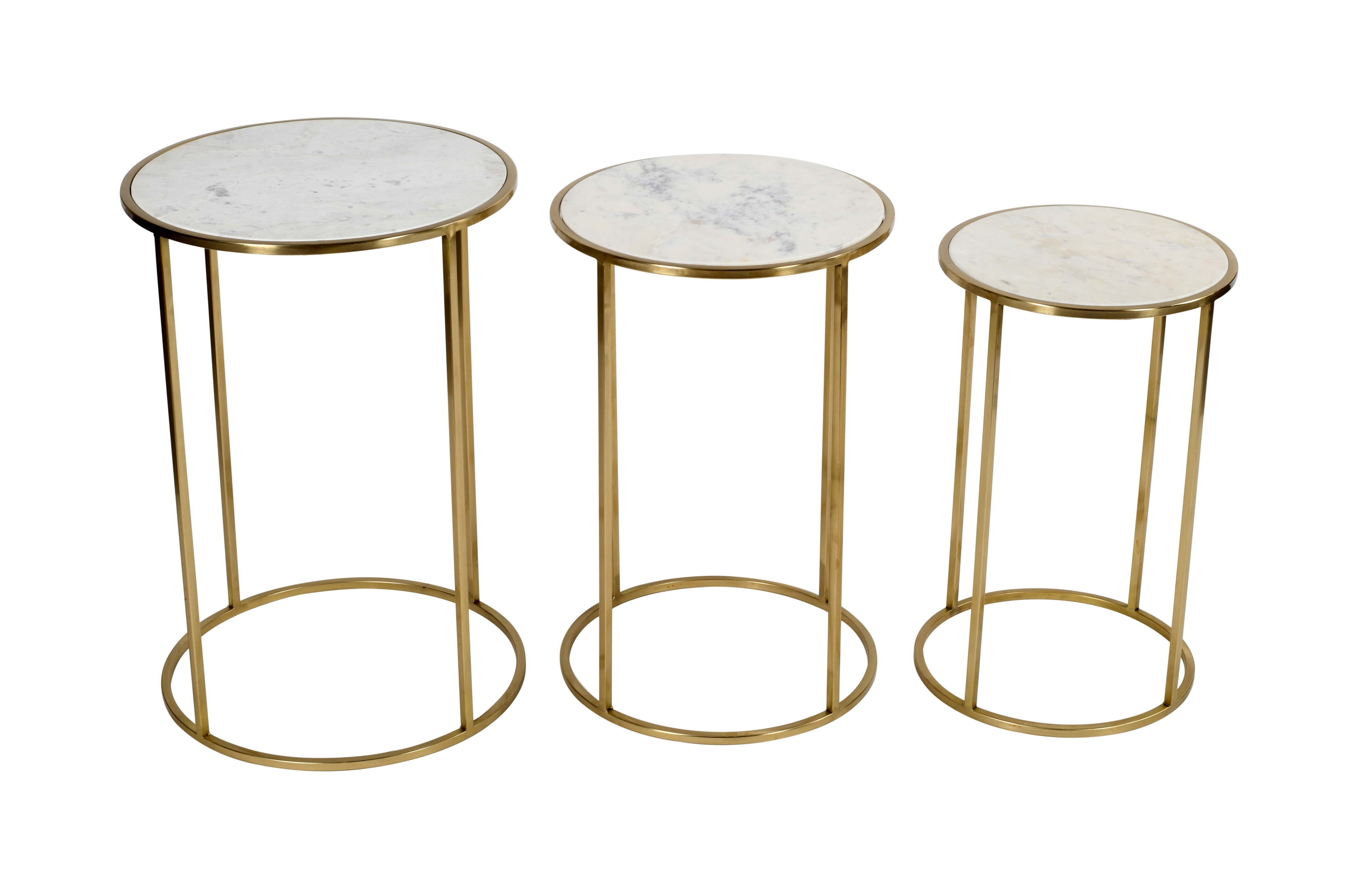 Jofran Global Archive Riviera Nesting Table - Set of 3