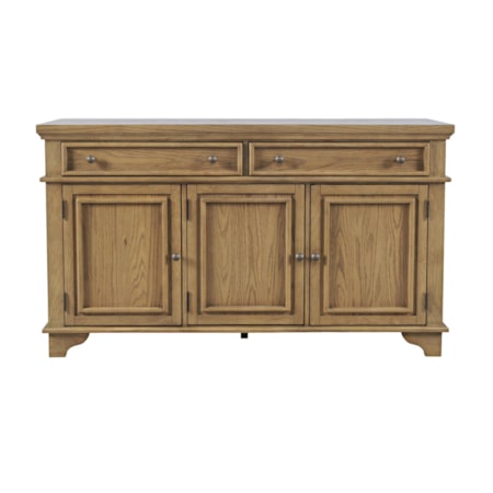 Brentwood Server 60" Arbor Oak