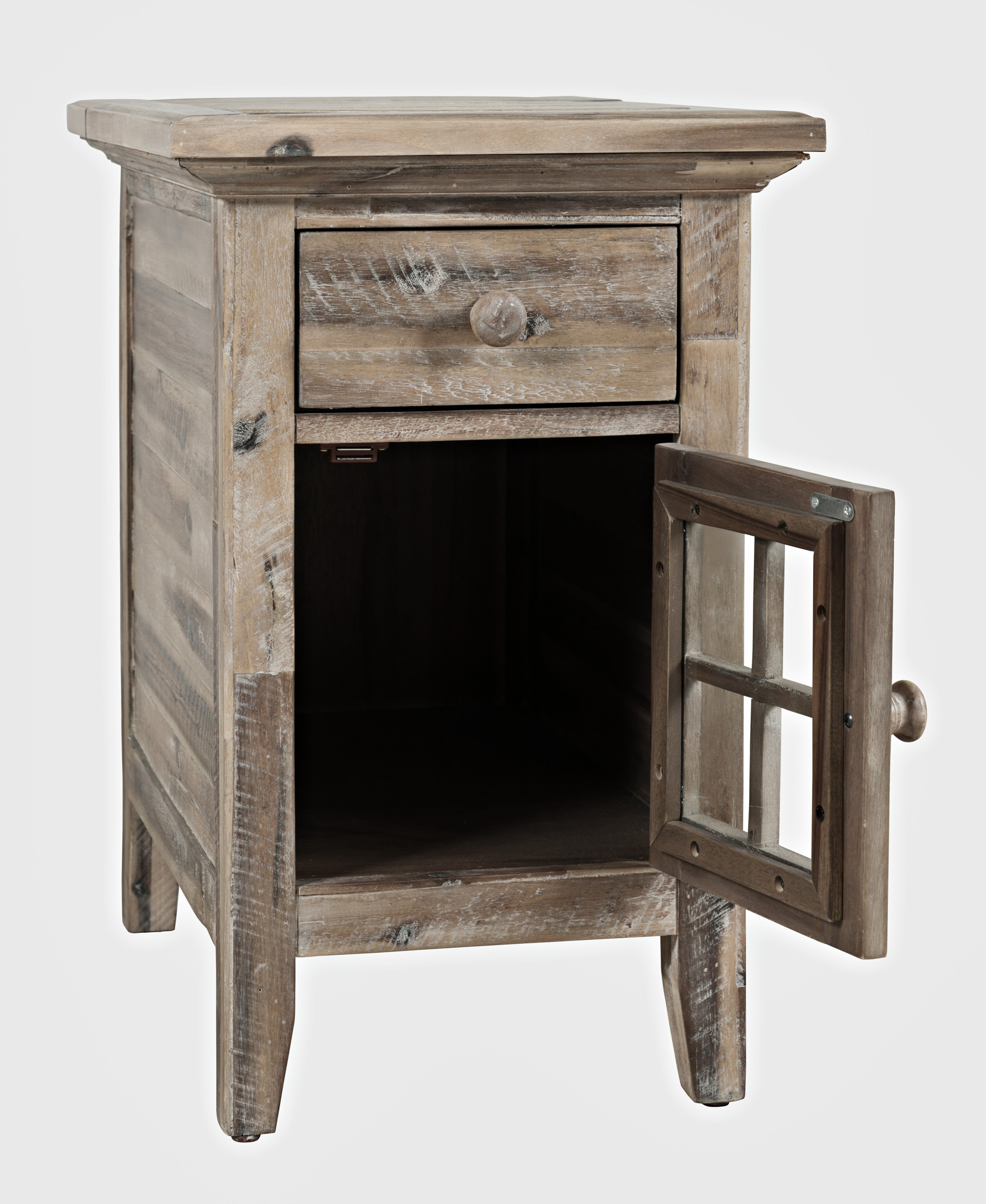 Jofran Rustic Shores Power Chairside Table