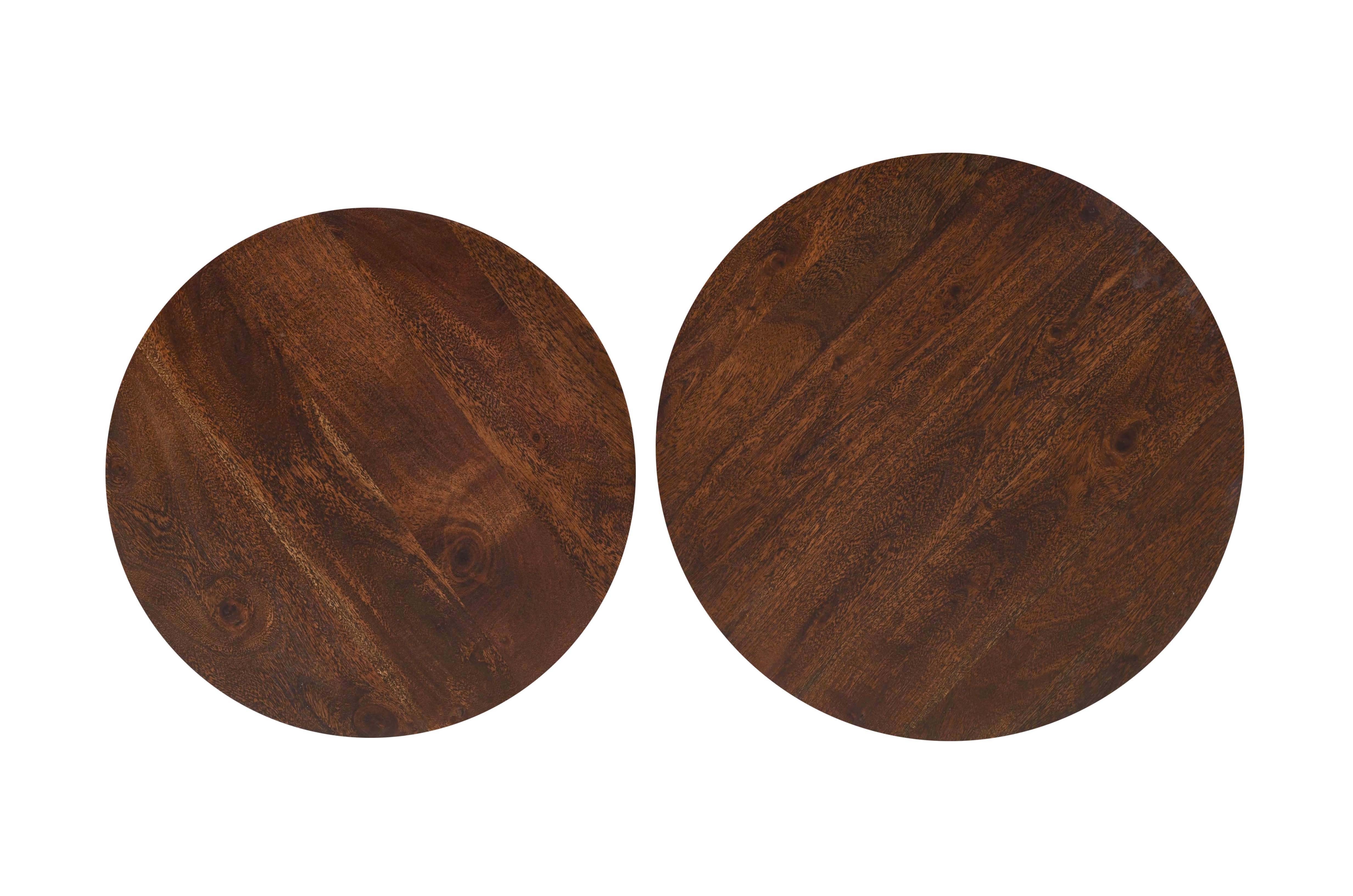 Jofran Remy Nesting Table - Set of 2 - Gunmetal Two Tone