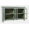 VFM Signature Rustic Shores 4 Door Low Cabinet