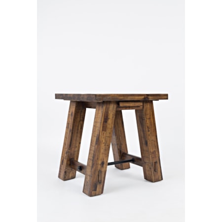 Trestle End Table
