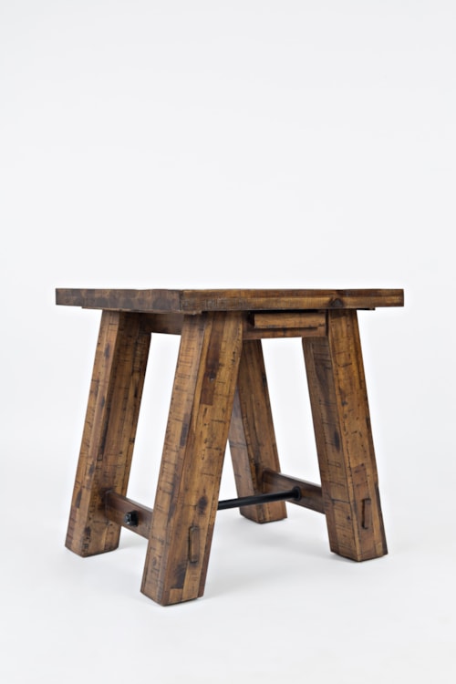 Trestle End Table