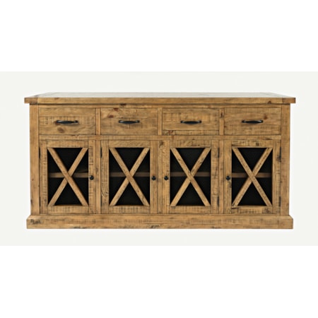 4-Drawer Sideboard