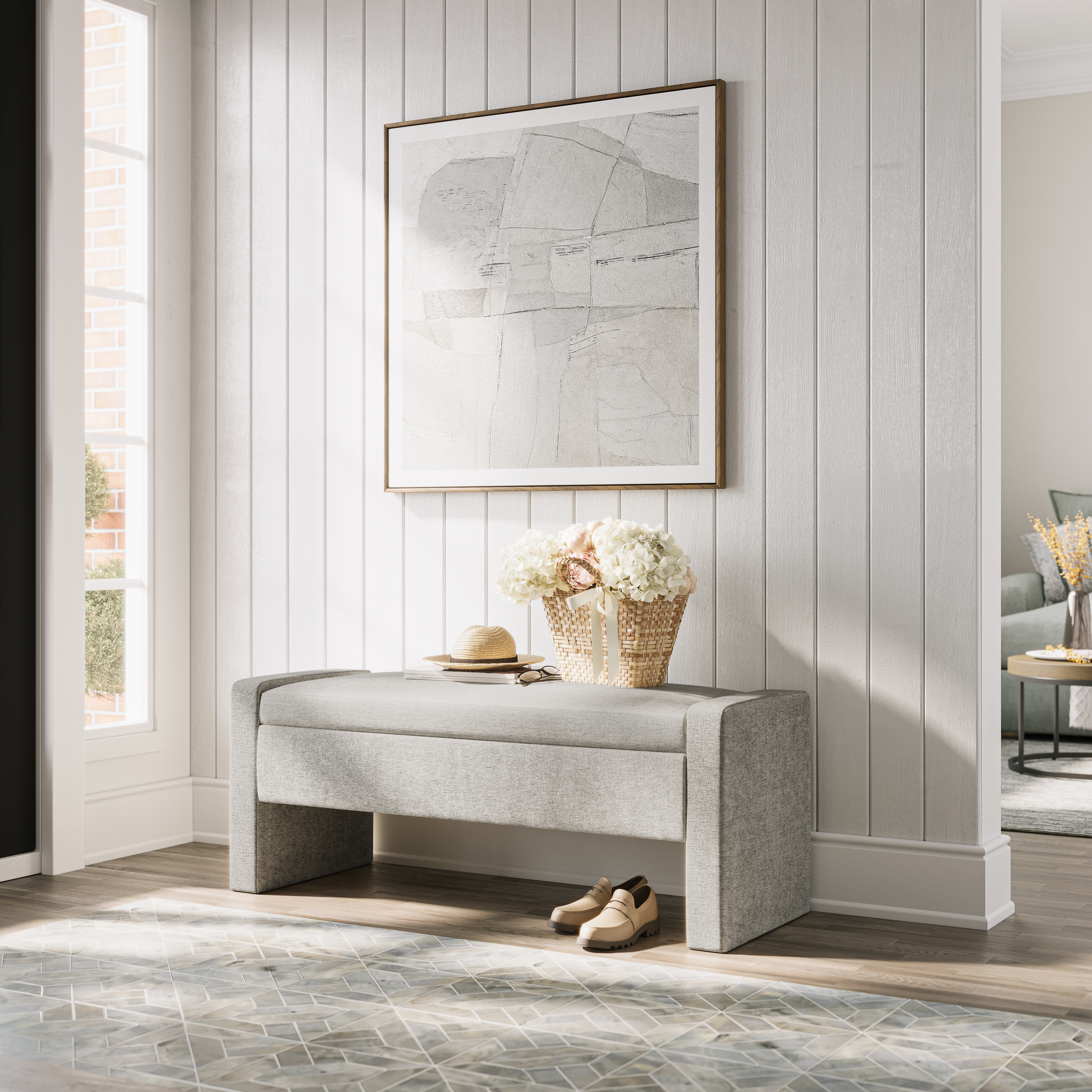 Jofran Braun Storage Bench