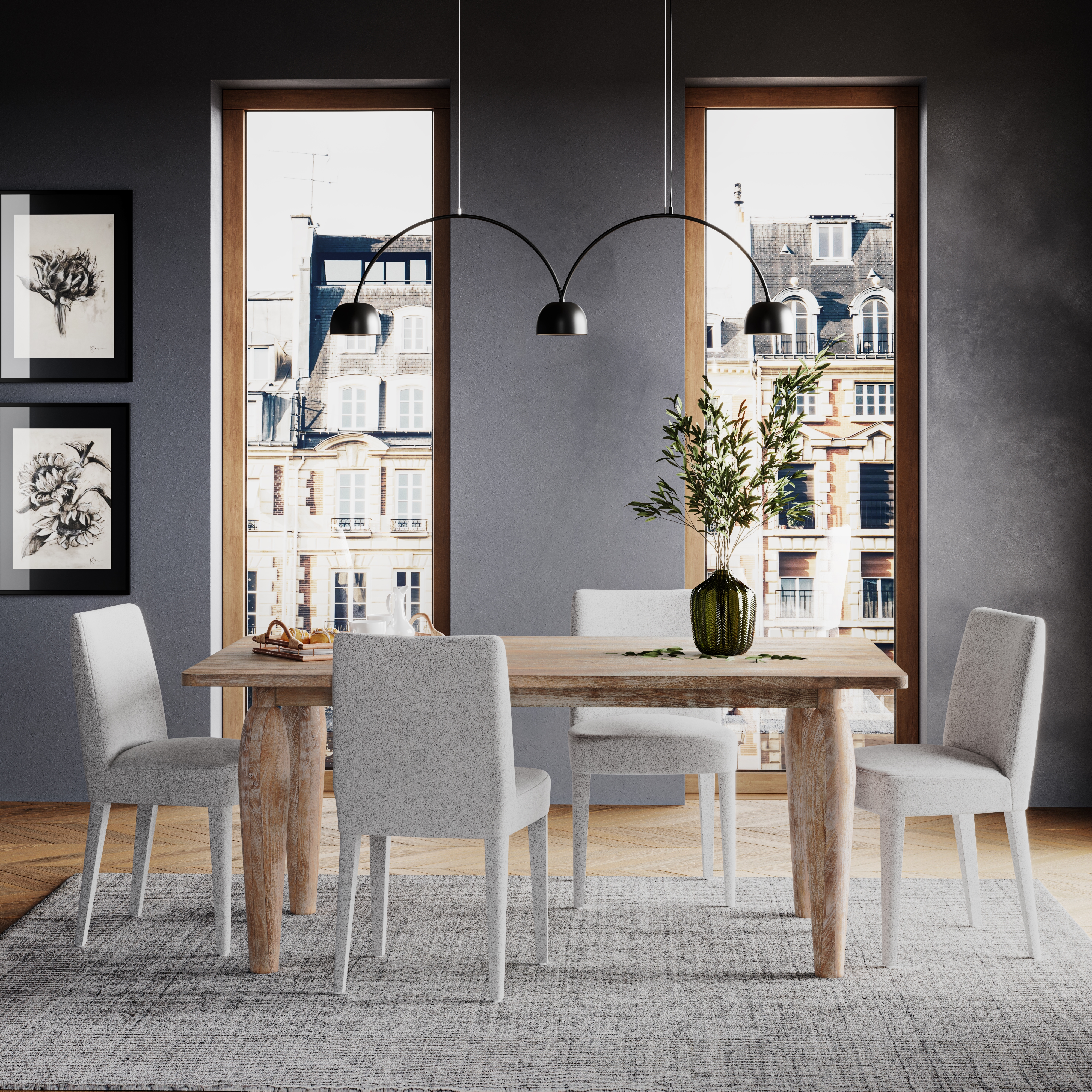 Jofran Urban Archive Dining Side Chair